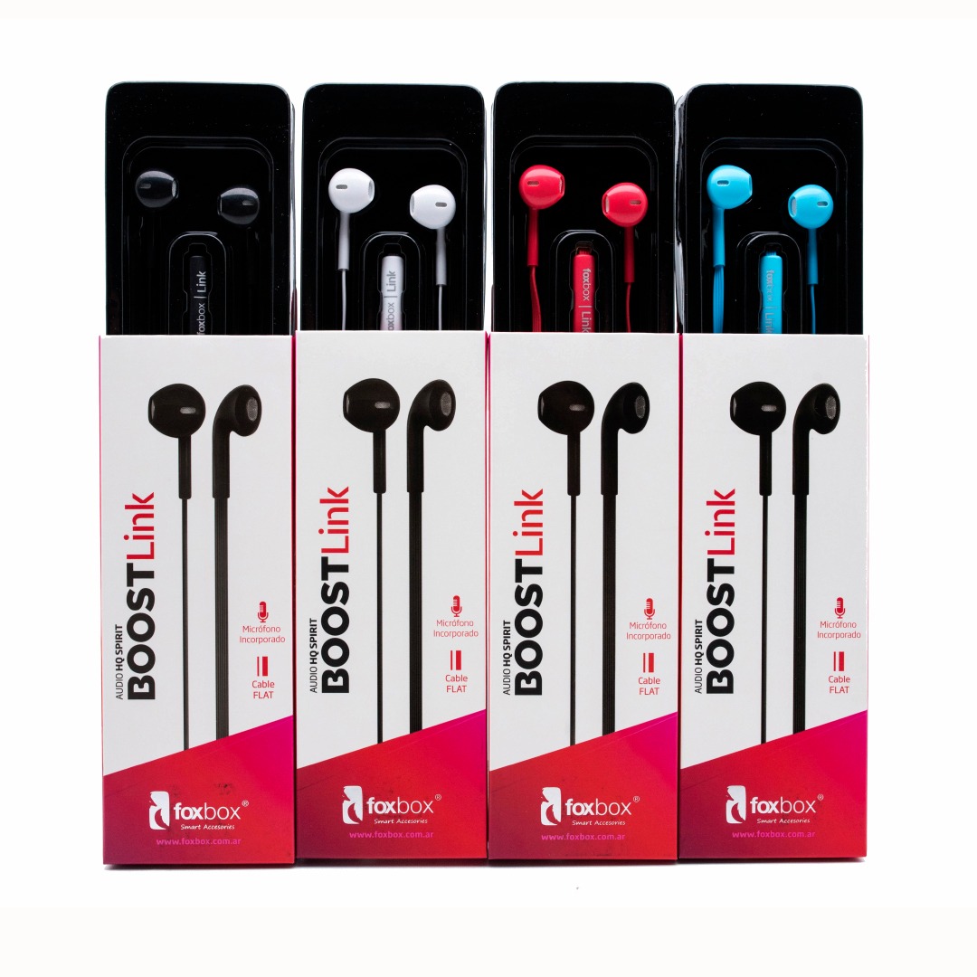 AURICULAR FOXBOX LINK COLORES VARIOS